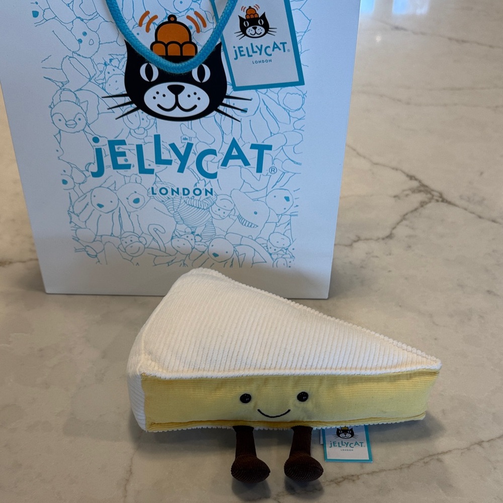Jellycat Brie Cheese Amusable